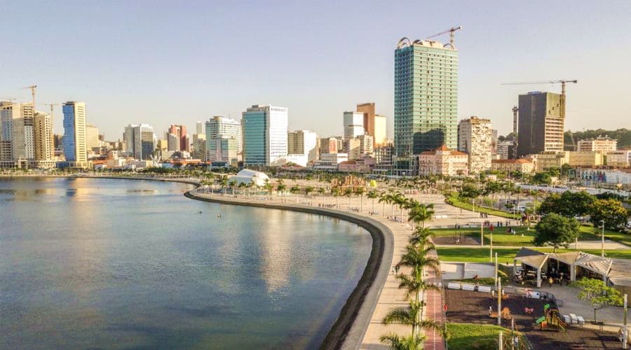 Principais opções de aluguel de carros em Luanda